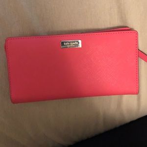 Pink Kate Spade wallet